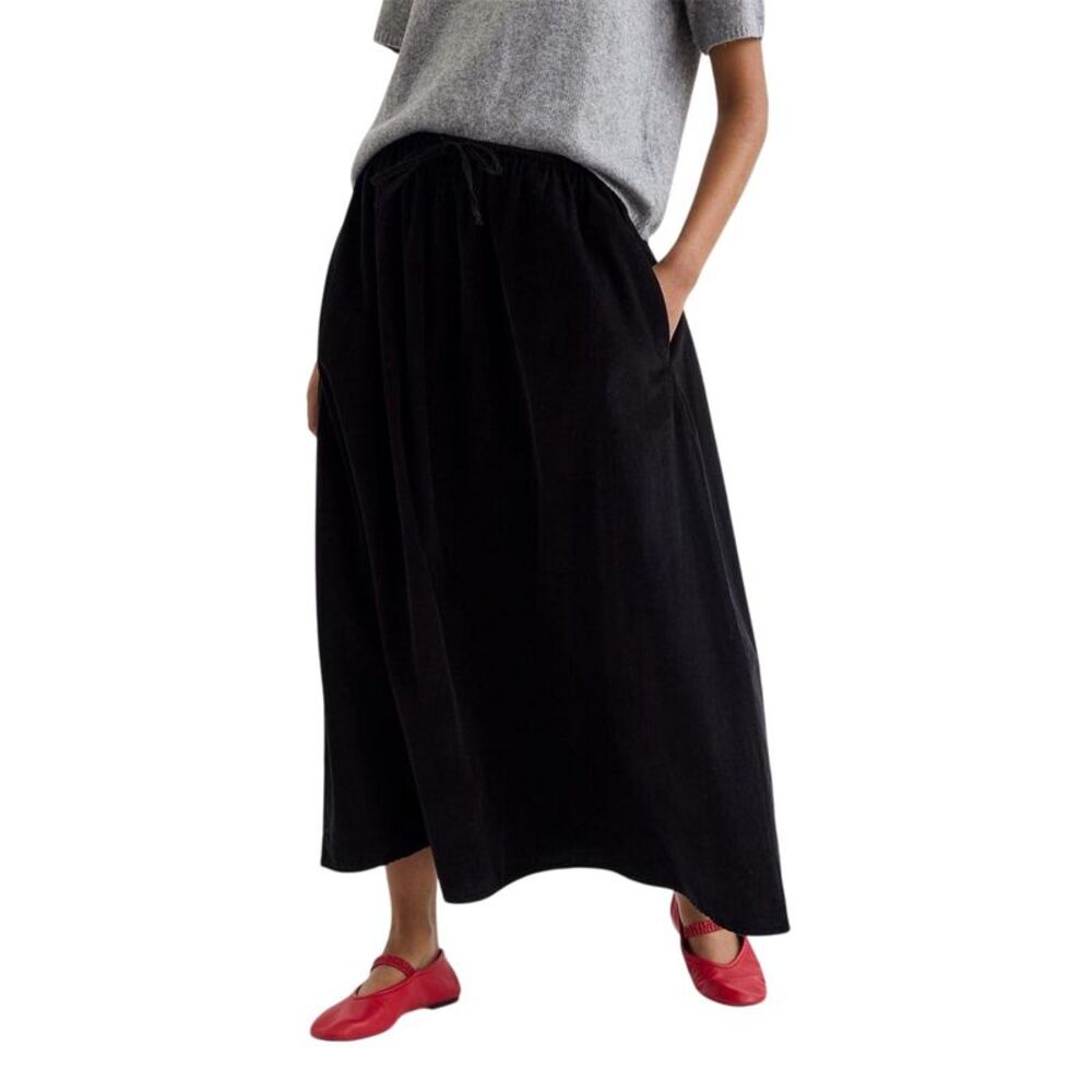 Nobody's Child Womens/Ladies Relaxed Fit Maxi Skirt / Black